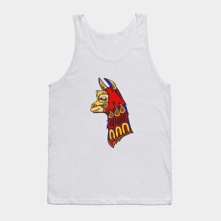 South American Colors and Lama Tank Top